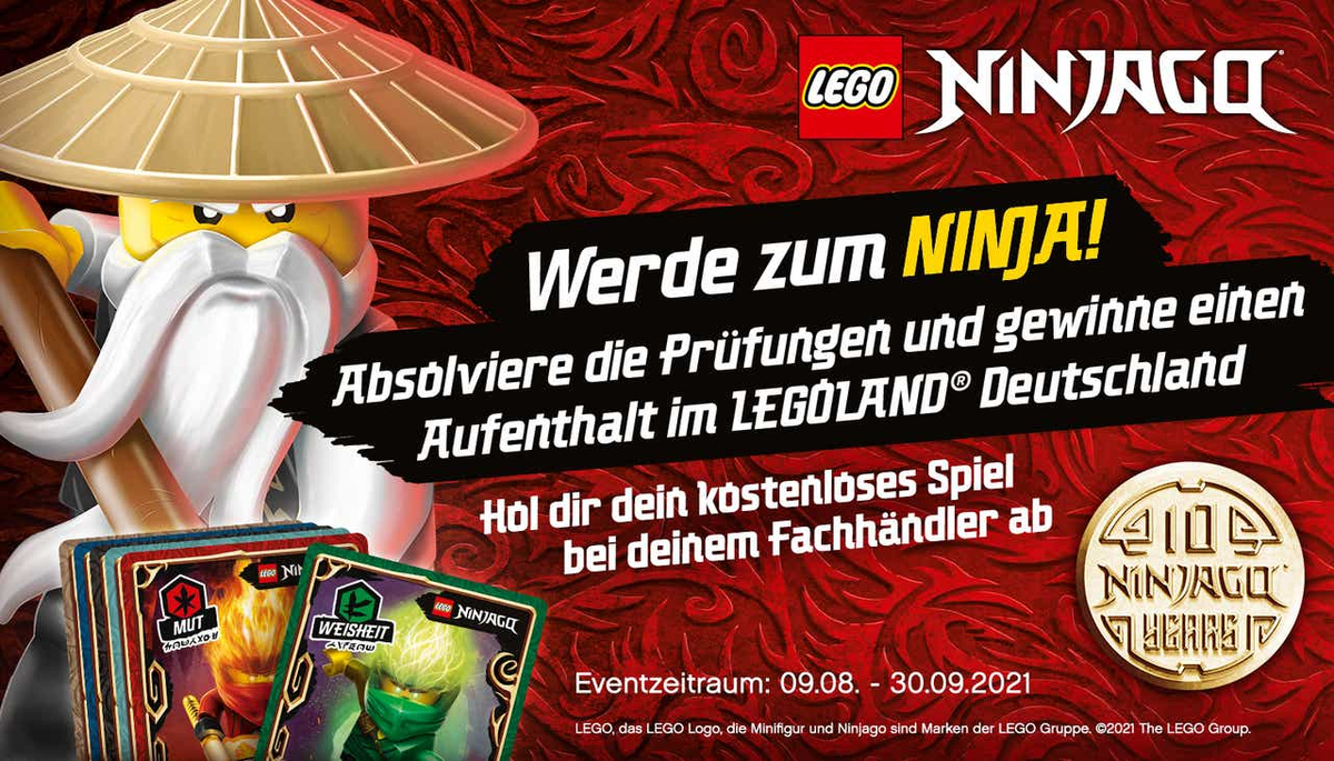 LEGO NINJAGO Gewinnspiel bei Schrahböck