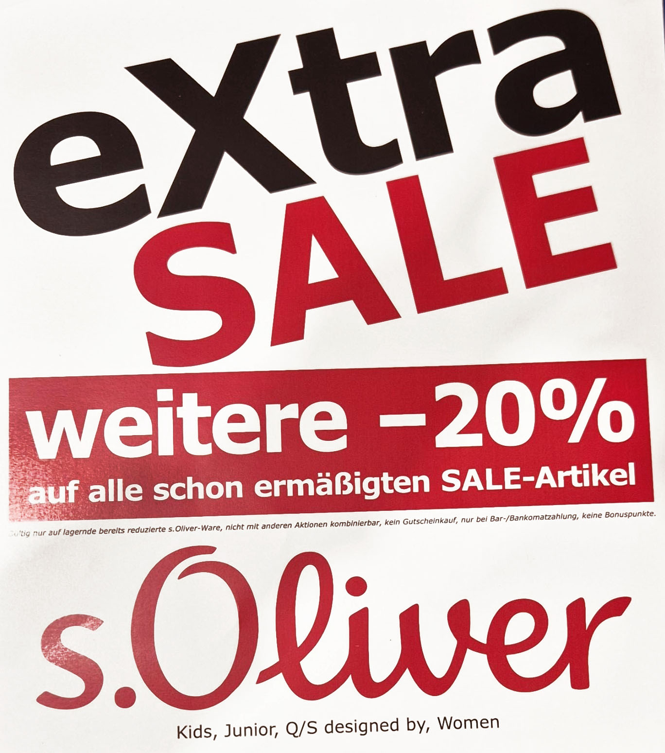 Extra-Sale beim Schrahböck 